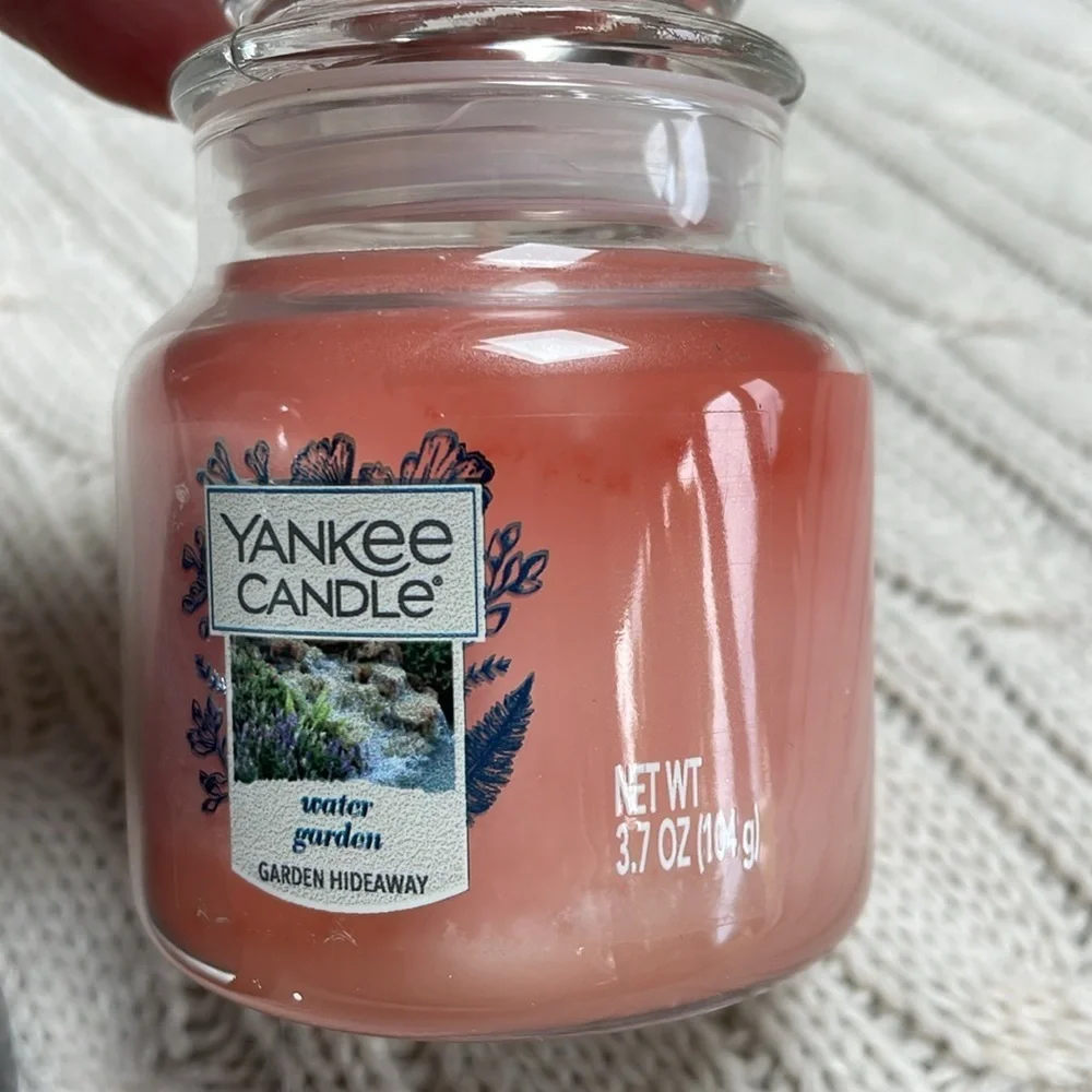 New Yankee Candles 2in lot Mediterranean Breeze/Water Garden
